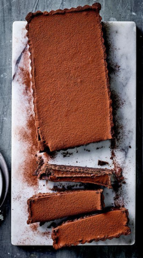 Chocolate Liquorice Tart