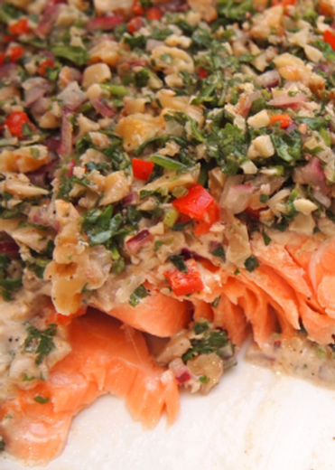 Salmon Tarator