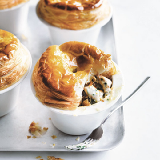 Donna Hay’s Chicken and Chive Pot Pies